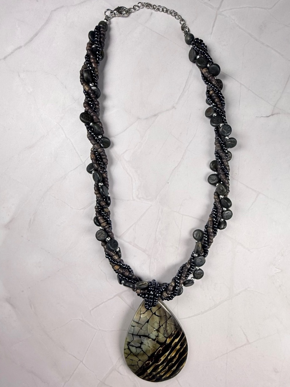 Boho Multi-Strand Statement Necklace